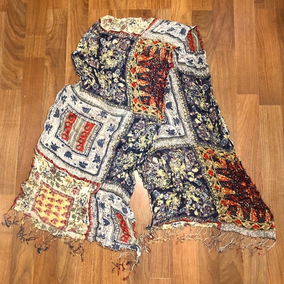 NWOT- boho printed scarf - Picture 2 of 2